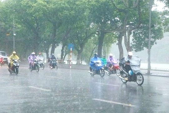Cả nước có mưa, nguy cơ xảy ra lũ quét, sạt lở ở các tỉnh miền núi phía Bắc