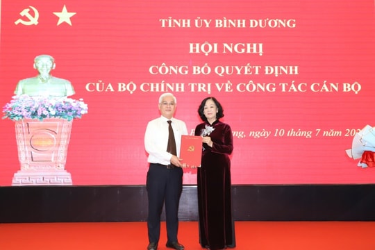 Bộ Chính trị điều động Bí thư Bình Phước làm Bí thư tỉnh Bình Dương