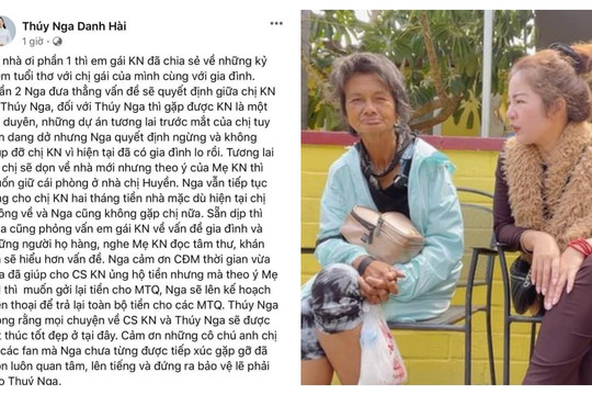 Thúy Nga hoàn tiền cho các mạnh thường quân đã ủng hộ ca sĩ Kim Ngân