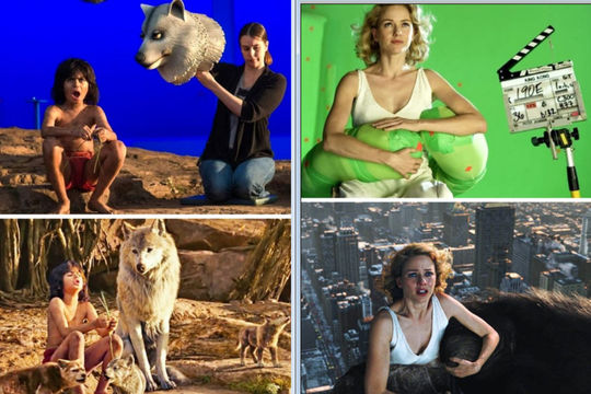 Ảnh: Cảnh hậu trường thú vị trong các phim bom tấn Hollywood