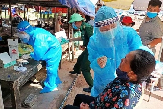 Thanh Hóa khẩn trương truy vết, phong tỏa các khu vực liên quan bệnh nhân mắc Covid-19 tại xã Quảng Long
