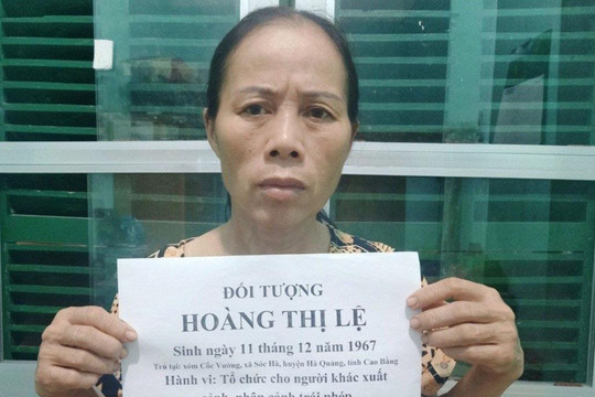 Cao Bằng: Bắt quả tang đối tượng đưa người xuất nhập cảnh trái phép