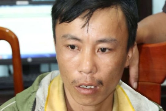 Bắt đối tượng giết người, bỏ trốn trong rừng