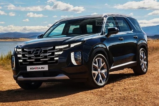 Hyundai Palisade 2022 lộ diện