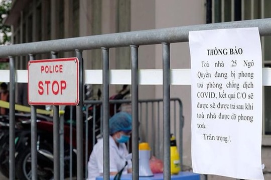 Trụ sở Bộ Công Thương tạm thời bị phong toả