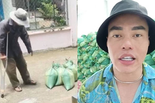 Phát gạo cho người khuyết tật gây tranh cãi, Lê Dương Bảo Lâm lên tiếng giải thích rõ lý do