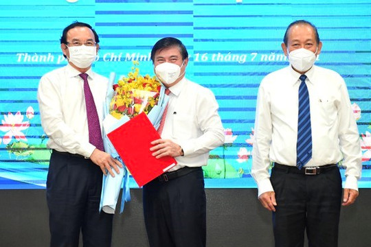 Đồng chí Nguyễn Thành Phong được phê chuẩn chức vụ Chủ tịch UBND TPHCM, nhiệm kỳ 2021-2026
