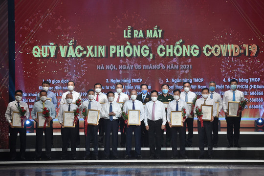 Cộng đồng doanh nghiệp ủng hộ Quỹ vaccine: Tạo tấm khiên mạnh mẽ chống COVID-19