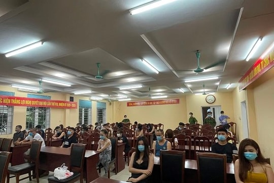 Phát hiện 25 trường hợp dương tính với ma túy tại quán karaoke