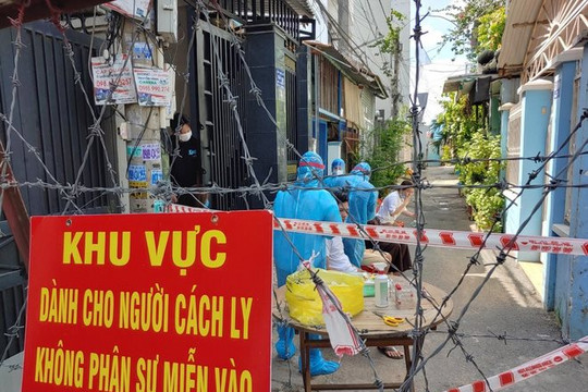 Tối 21/7, thêm 2.570 ca mắc mới COVID-19