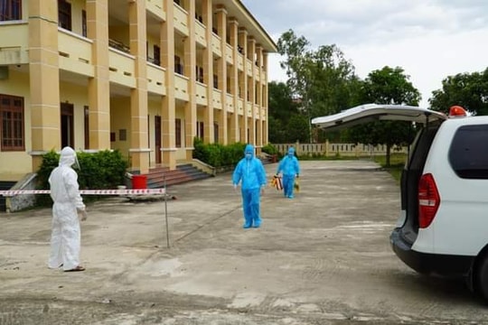 Quảng Bình: Kích hoạt Bệnh viện dã chiến, tiếp nhận bệnh nhân COVID-19 để điều trị