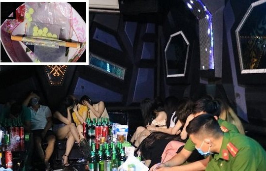 Kiểm điểm trách nhiệm vì để quán karaoke hoạt động chui, khách hát sử dụng ma túy