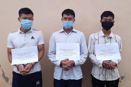 Cao Bằng: Khởi tố 3 đối tượng tổ chức cho người khác xuất nhập cảnh trái phép