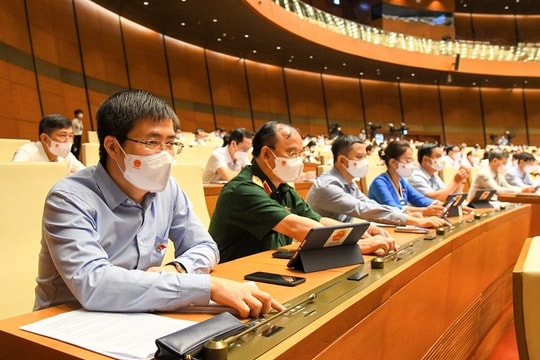 Quốc hội biểu quyết thông qua cơ cấu tổ chức của Chính phủ nhiệm kỳ 2021-2026