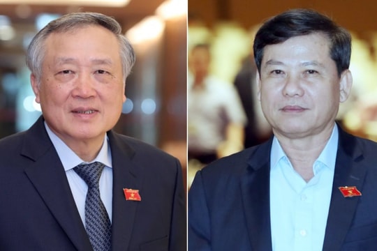 Hai Tư lệnh ngành Tư pháp đều tái đắc cử với 100% đại biểu Quốc hội tán thành