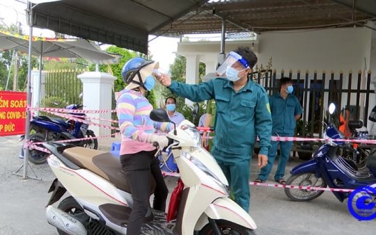 Tiền Giang: Người dân không được ra đường sau 18h hàng ngày