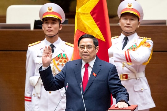 Thủ tướng Phạm Minh Chính tái đắc cử, tuyên thệ nhậm chức trước Quốc hội