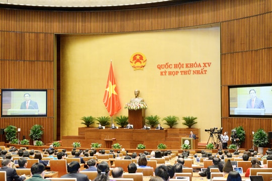 Trình Quốc hội cơ cấu Chính phủ mới, giảm một Phó Thủ tướng