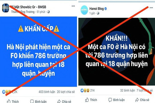 Hà Nội: Đề nghị xử lý các cá nhân thông tin sai về dịch bệnh tại Chương Mỹ