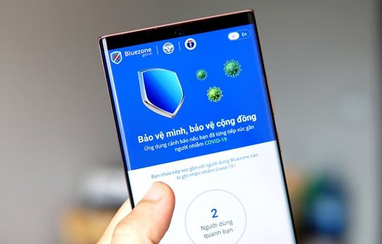 Hà Nội dẫn đầu cả nước về số người cài đặt ứng dụng Bluezone tăng thêm
