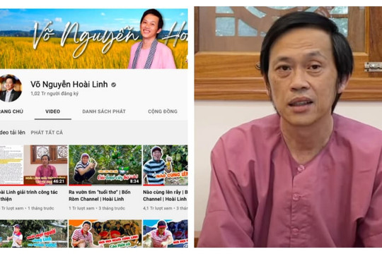 Sau thời gian dài mất tích vì scandal từ thiện, kênh YouTube của danh hài Hoài Linh 'tuột dốc không phanh'