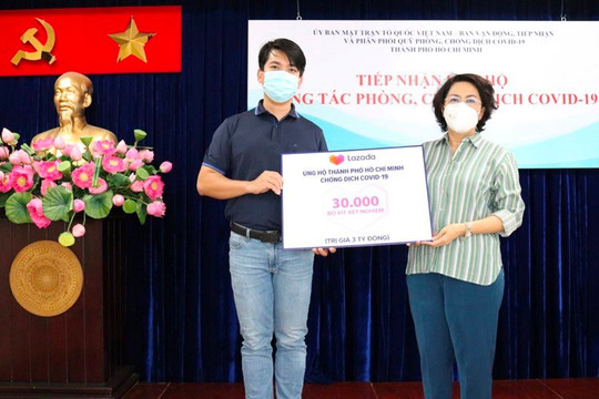 Doanh nghiệp chung tay cùng TP Hồ Chí Minh 
đẩy lùi dịch bệnh COVID-19
