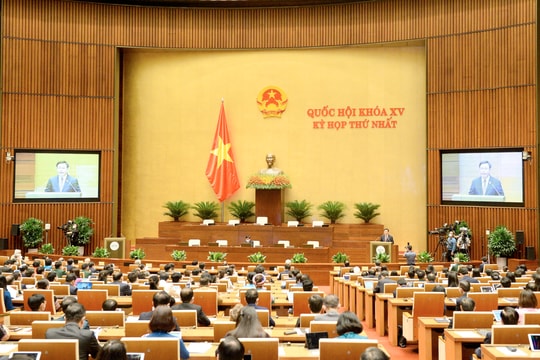 Thông qua Nghị quyết Chương trình Kỳ họp thứ nhất, Quốc hội khóa XV