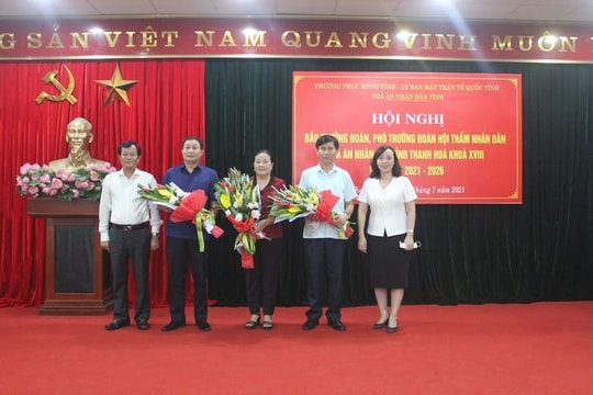 TAND tỉnh Thanh Hóa tổ chức Hội nghị bầu Trưởng, Phó trưởng đoàn Hội thẩm nhiệm kỳ 2021 - 2026
