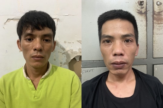 Tạm giữ hai đối tượng cướp giật tài sản tại quận Bắc Từ Liêm