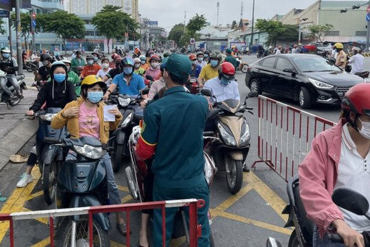 TP.HCM và 18 tỉnh, thành phía Nam tiếp tục giãn cách xã hội thêm 14 ngày