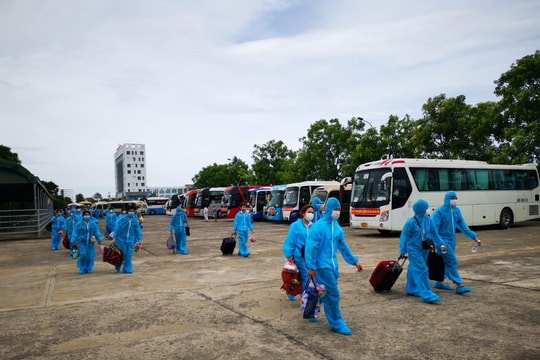 Từ 1/8, Thanh Hóa tạm dừng đón công dân từ vùng đang thực hiện giãn cách xã hội