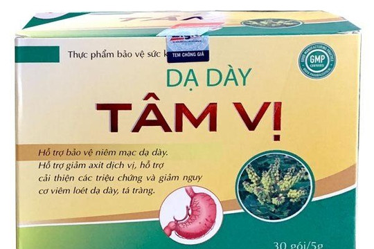 Vitos và Dạ dày Tâm Vị vi phạm quy định về quảng cáo