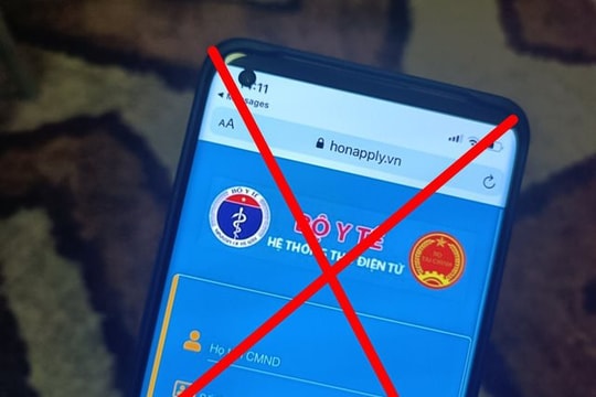 Cảnh báo 2 website lừa đảo xin trợ cấp tiêm vắc xin COVID-19
