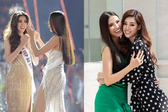 Kim Duyên thực sự đã nói gì khi nắm tay Khánh Vân tại Hoa hậu Hoàn vũ Việt Nam 2019, sao mỗi người lại nói một kiểu?