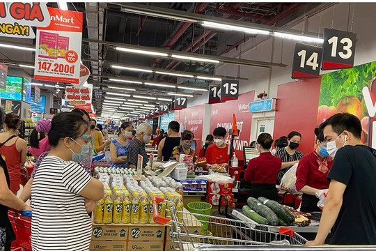 23 siêu thị Vinmart, Vinmart + đóng cửa vì liên quan ca nhiễm Covid-19