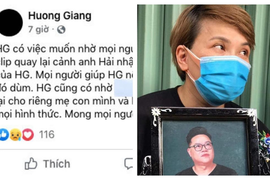 Lễ động quan của chồng bị quay lén và lan truyền, vợ cố ca sĩ Phi Hải lên tiếng