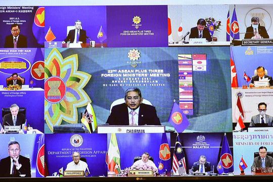 Trung Quốc, Nhật Bản và Hàn Quốc tiếp tục ủng hộ sáng kiến của ASEAN về phòng chống COVID-19