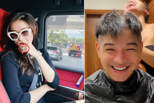 Tin sao Việt 3/8: Ngồi trên xe chục tỷ, Á hậu Huyền My gây chú ý khi khoe chiếc nhẫn kim cương ở ngón áp út; Cường Seven 'trao nhầm niềm tin' vì nhờ bạn gái cắt tóc