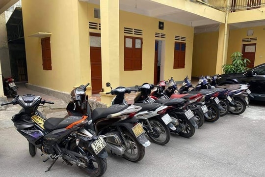 Nghệ An: Bắt nhóm đối tượng gây ra 35 vụ trộm cắp xe máy