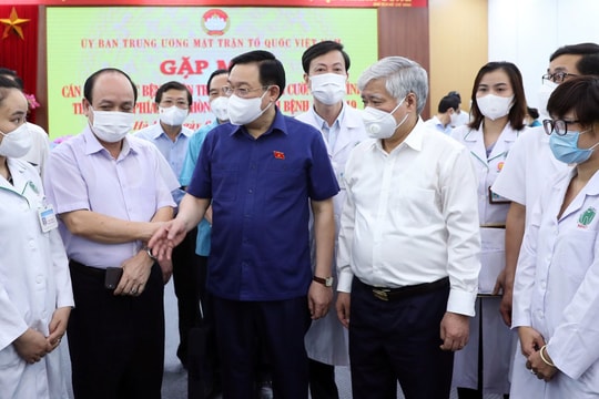 Chủ tịch Quốc hội: Chúng ta nhất định sẽ chiến thắng đại dịch Covid-19
