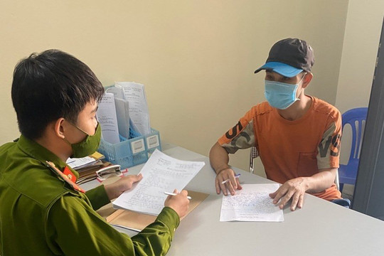 Trốn khỏi khu phong tỏa, một công dân bị xử phạt 17,5 triệu đồng