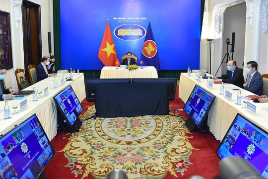Hội nghị diễn đàn khu vực ASEAN tiếp tục bàn về COVID-19, vaccine, Biển Đông, và Myanmar 