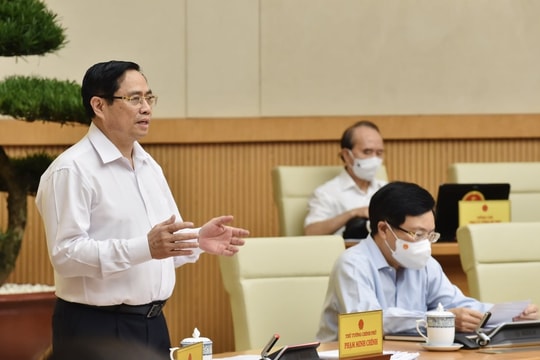 Thủ tướng phân công nhiệm vụ trong chỉ đạo, điều hành công tác phòng, chống dịch COVID-19