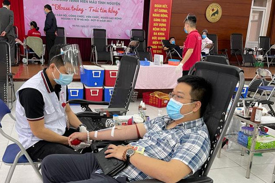 Tỉnh không giãn cách tổ chức hiến máu tình nguyện, đảm bảo nhu cầu chữa bệnh