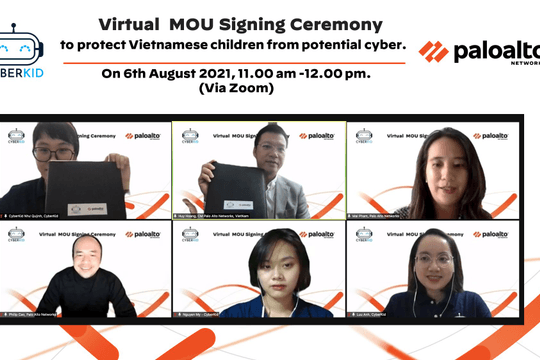 CyberKid Vietnam bắt tay Palo Alto Networks bảo vệ trẻ em trên mạng