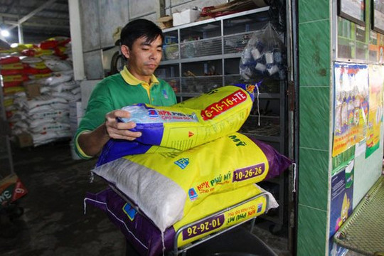 Yêu cầu thanh tra mặt hàng phân bón do giá tăng cao 