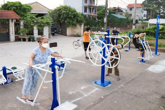 Toàn dân tập luyện thể dục thể thao nâng cao sức khỏe, phòng chống bệnh tật