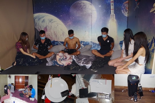 Hà Nam: 13 đối tượng thuê phòng nghỉ để "bay lắc" giữa mùa dịch