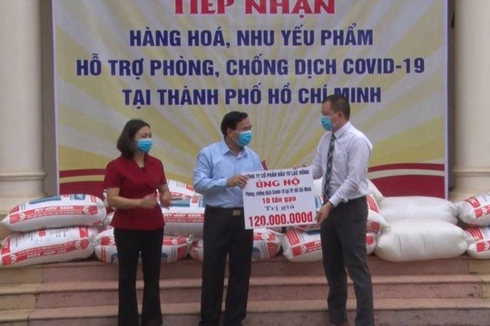 Hòa Bình tổ chức nhiều hoạt động ủng hộ TP Hồ Chí Minh chống dịch
