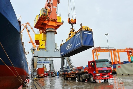 Xuất nhập khẩu hàng hóa tăng trưởng khả quan